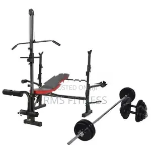 Brand New Multifunction weight Bench with full set -S10