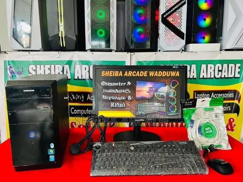 I5 2ND |4GB| 500GB| DVD - 17 Inch MONITOR Full Set DESKTOP PC CPU
