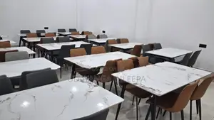 Restaurant Dining Table with Chairs