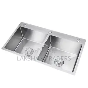 Euro Luxury Kitchen Sink Stainless Steel High Quality 78cm*43cm