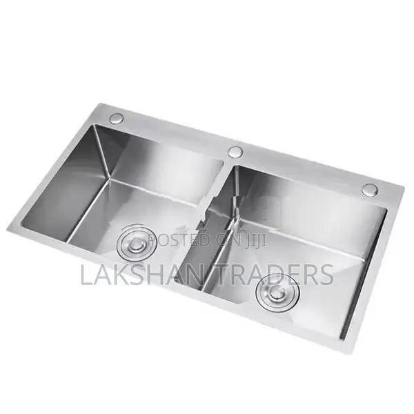 Euro Luxury Kitchen Sink Stainless Steel High Quality 78cm*43cm
