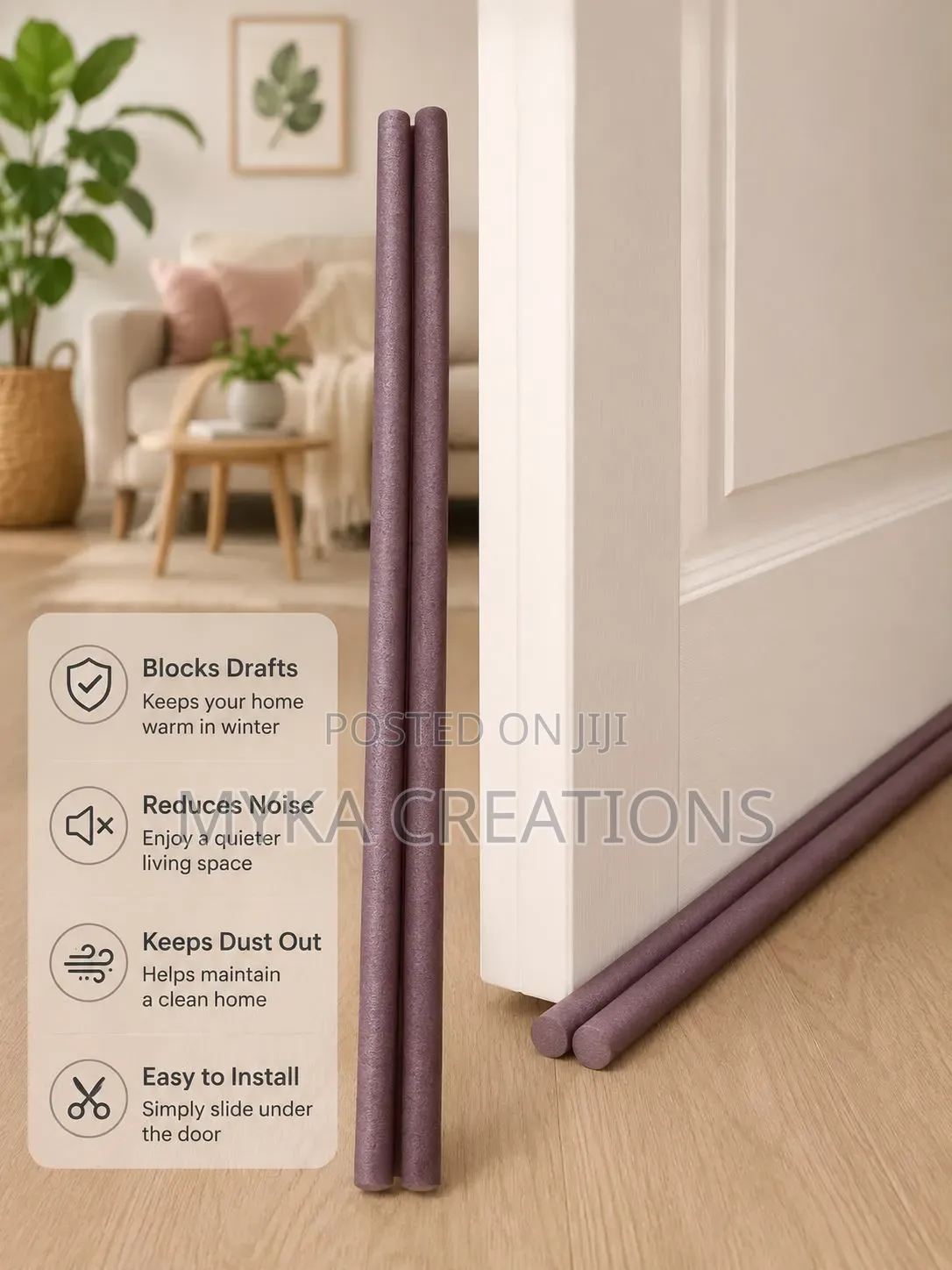 Waterproof Door Draft Stopper, Door Dust Stopper, Gap Cover, Sealer