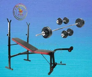 Brand New Weight Bench with full set /Weight set/Dumbbell
