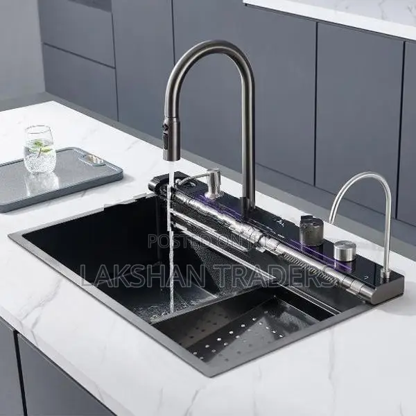 Milano Kitchen Piano Multi Functional Waterfall Sink