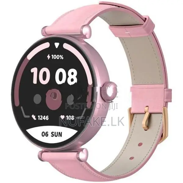 Kieselect Pura Ele New Pink Ladies Smart Watch with Amoled Display