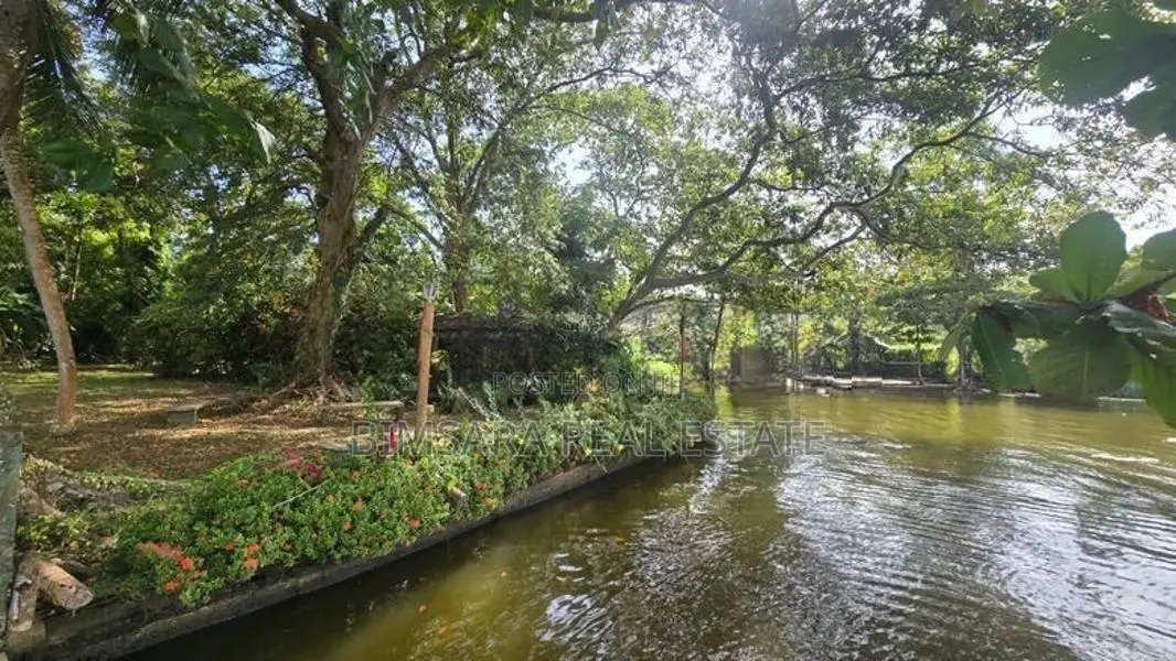 Elegant River-front House with a Land in Bolgoda | SH15263