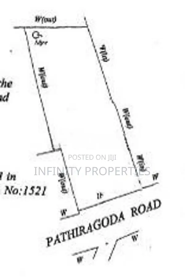 (AFA539) 19 P Land Sale At Pathiragoda Road Maharagama