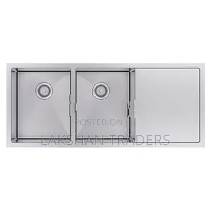 Euro Kitchen Sink Luxury Stainless Steel 100 x 48cm