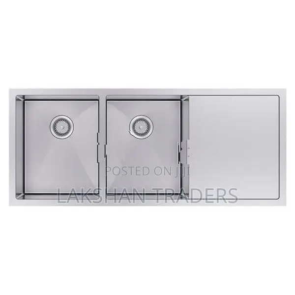 Euro Kitchen Sink Luxury Stainless Steel 100 x 48cm
