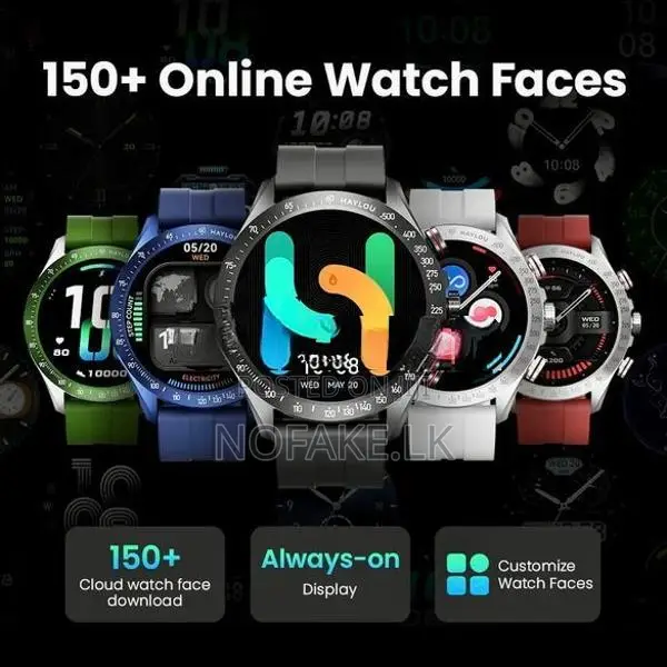 Haylou Solar Pro Smart watch AMOLED Display & Long Battery Life