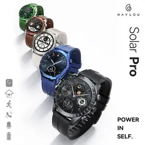 Haylou Solar Pro Smart watch AMOLED Display & Long Battery Life