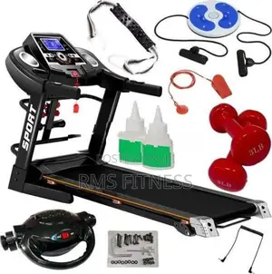 Brand New Treadmill with Vibration Belt and Twister / Dumbbells- S10