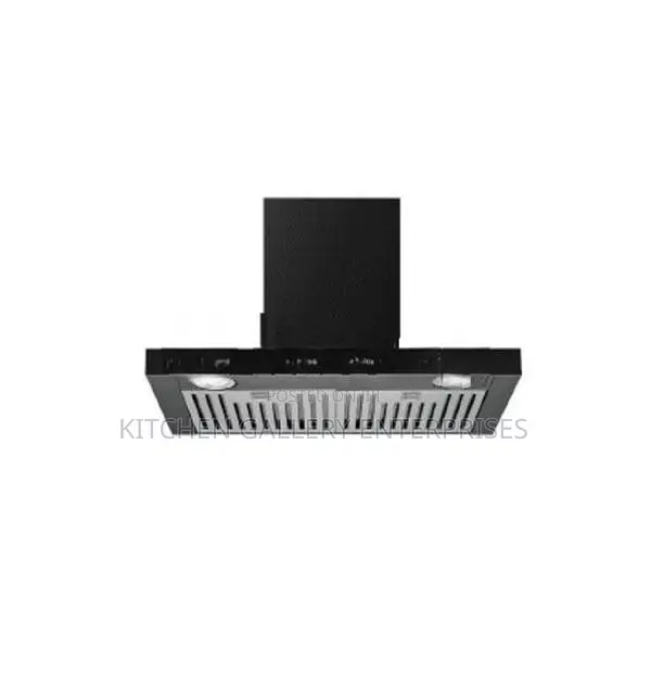 Exhaust Hood - Black 600mm Industrial