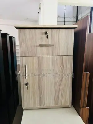 Modern American White Bedside Cupboards