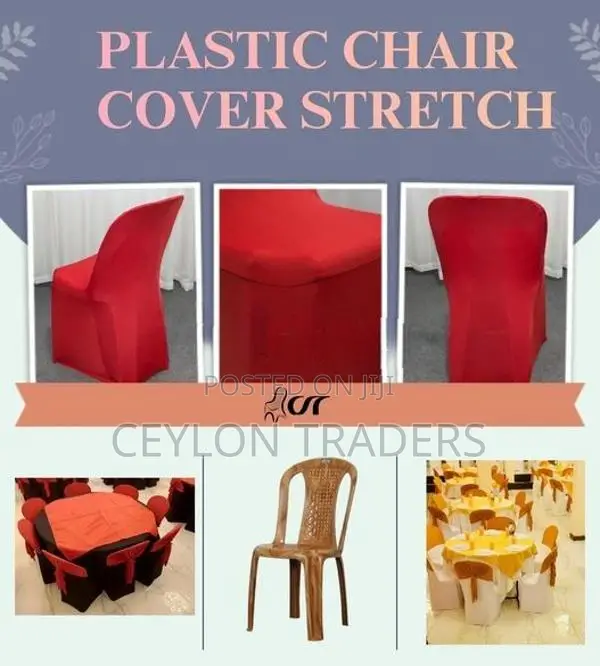 plastic chair cover spandex