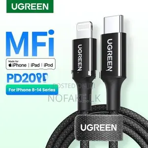 UGREEN 20W Type-C Apple Certified Charger Adapter & C to Lightning Cab