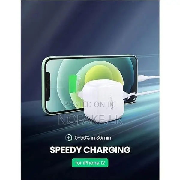 UGREEN 20W Type-C Apple Certified Charger Adapter & C to Lightning Cab