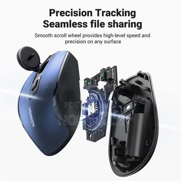 UGREEN Ergonomic Wireless Mouse