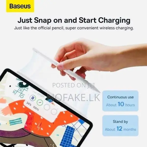 Baseus Smooth Writing 2 Series Stylus Pencil with Palm Rejection iPad