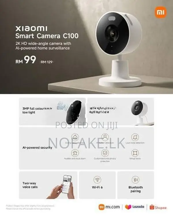Xiaomi Mi C100 Outdoor Camera 1080P HD Motion Detection & Night Vision