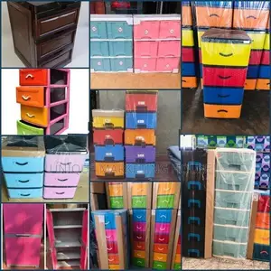 NEW BRANDED PLASTIC DRAWERS & CUPBOARDS
