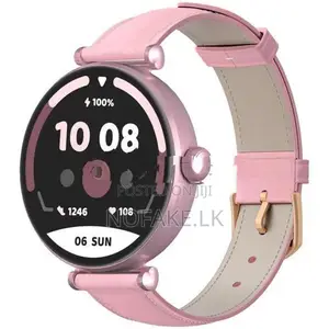 Kieselect Pura Ele New Pink Ladies Smart Watch with Amoled Display
