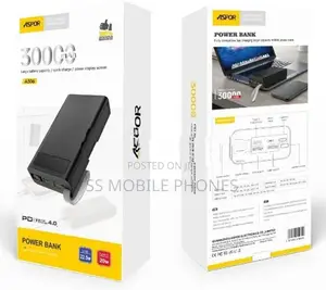 A-306 30000mAh / 22.5W Power Bank with Fast Charging