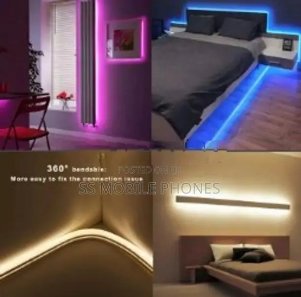 5m Flexible Silicone Neon LED Light