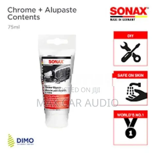 Sonax Chrome polish for benz