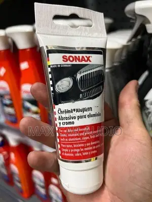 Sonax Chrome polish for benz