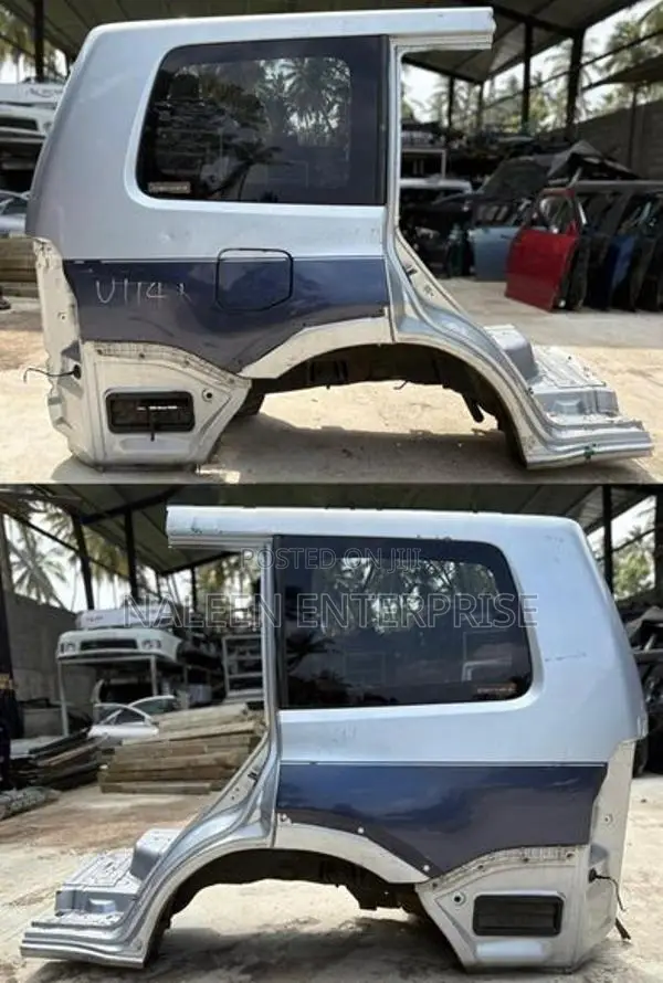 Mitsubishi Montero V98 Rear Side Cuts Quarter Panels