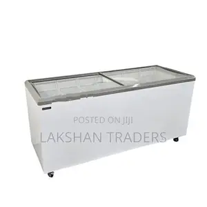 IGNIS 600L Display Glass Top Chest Freezer