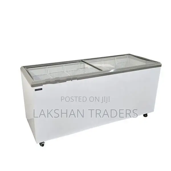 IGNIS 600L Display Glass Top Chest Freezer