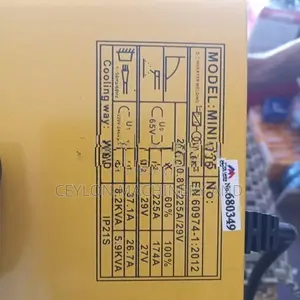 "VBW" MINI 225 Welding Plant - 225A (12 Rod Nonstop)