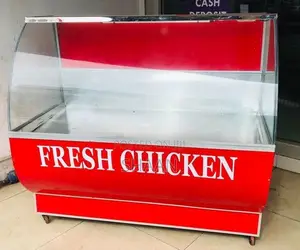 කුකුල් මස් සහ මාළු ශීතකරන. Chicken & Fish Display Coolers Dp32FG12
