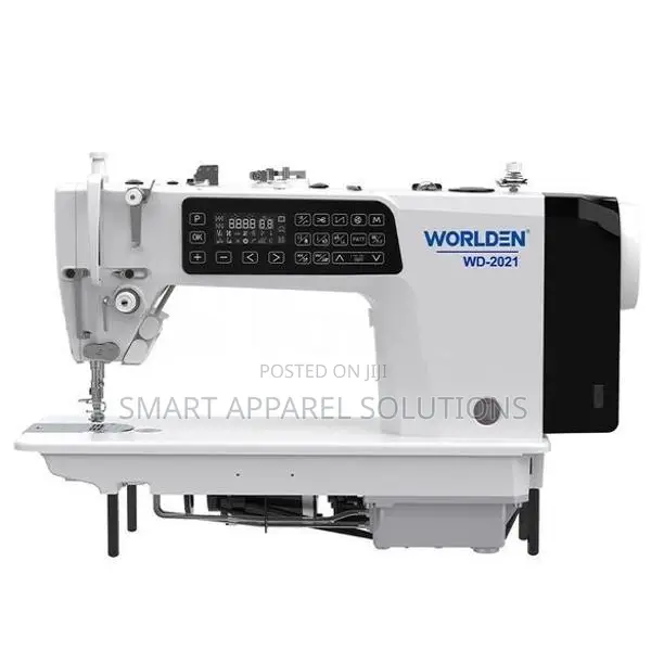 WORLDEN Single Needle Full Option Machine With pattern Stitch