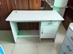 New Melamine White Colour 4*2 Ft Table Cupboard