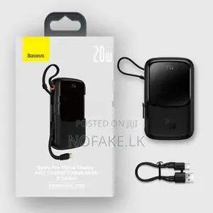 Baseus Qpow Pro Plus 22.5W 10000mAh Power Bank with Cable