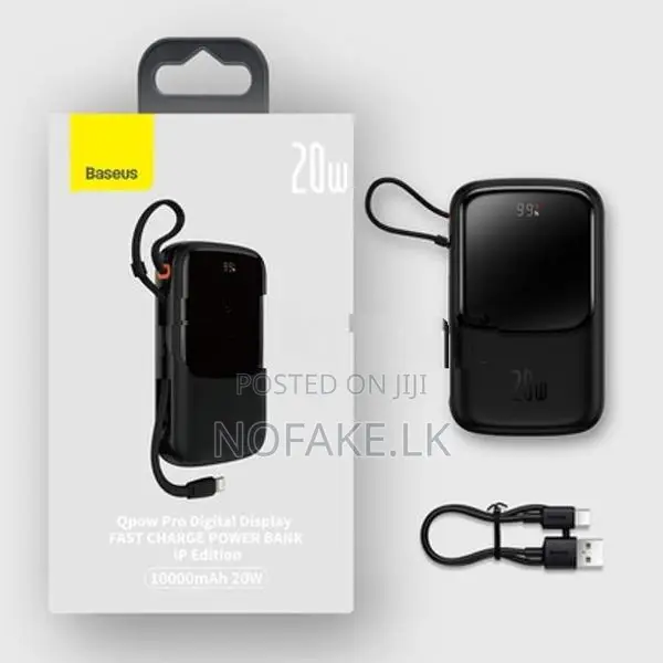 Baseus Qpow Pro Plus 22.5W 10000mAh Power Bank with Cable