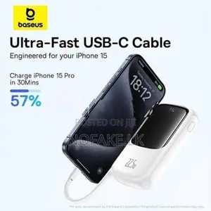 Baseus Qpow Pro Plus 22.5W 10000mAh Power Bank with Cable