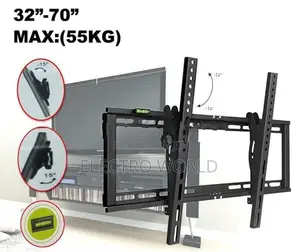 TV Tilt Up/Down 42"-75" Heavy Wall Mount Bracket