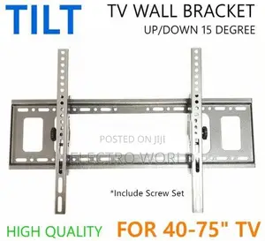 TV Tilt Up/Down 42"-75" Heavy Wall Mount Bracket