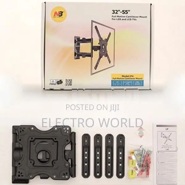 TV Bracket 32" to 55" Full Motion Cantilever Wall Mount