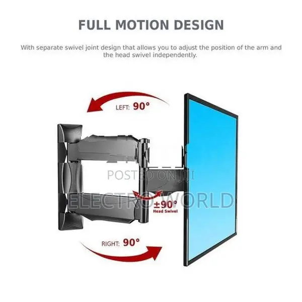 TV Bracket 32" to 55" Full Motion Cantilever Wall Mount