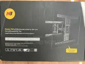 TV HEAVY 32" -75" FULL MOTION 6 WAY SWIVEL TILT MOUNT