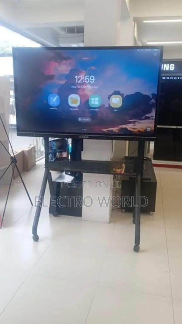 Tv & Smart Board Trolly Moveble 42"-85" Stand