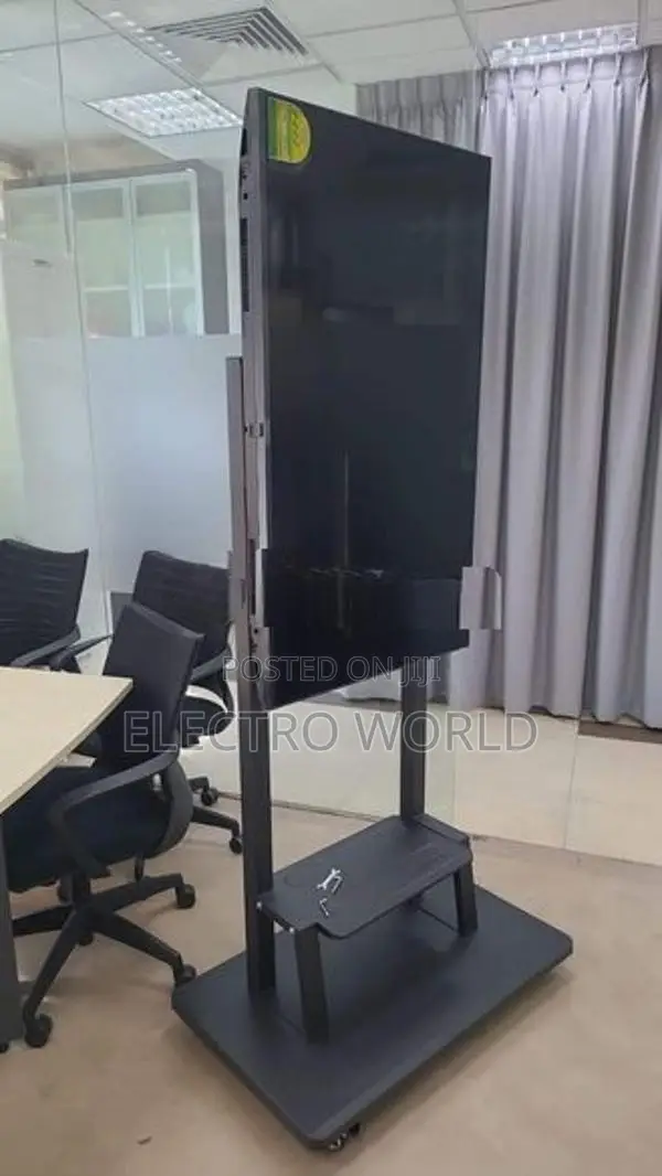 TV & SMART BOARD 32"-75" MOVABLE TROLLY STAND