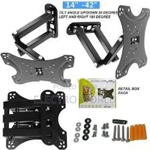 TV 14" - 42" Full Adjustable Heavy Wall Bracket