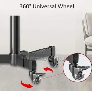 Smart Tv Mobile Cart Movable 26"-65" Rolling Stand