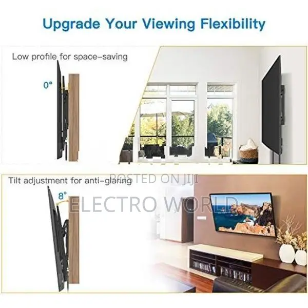 Heavy Duty TV Tilt Up/Down 26"-55" Wall Mount Bracket